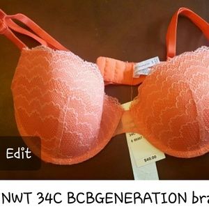 NWT BCBGENERATION 34C bra